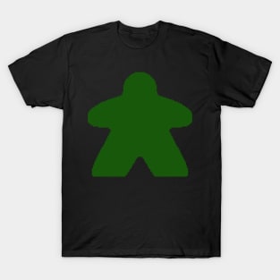 Green Pixelated Meeple T-Shirt